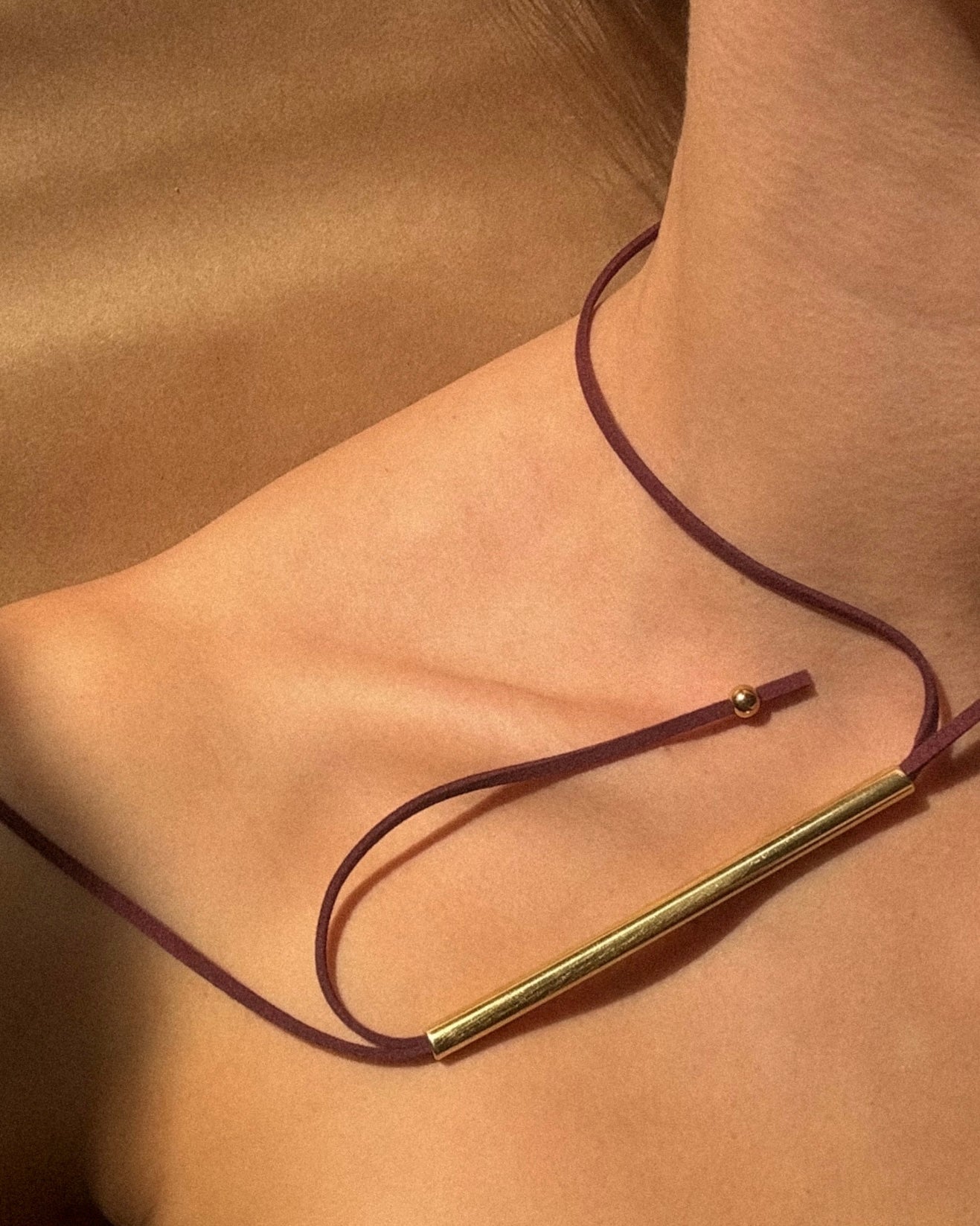 SUEDE LASSO NECKLACE