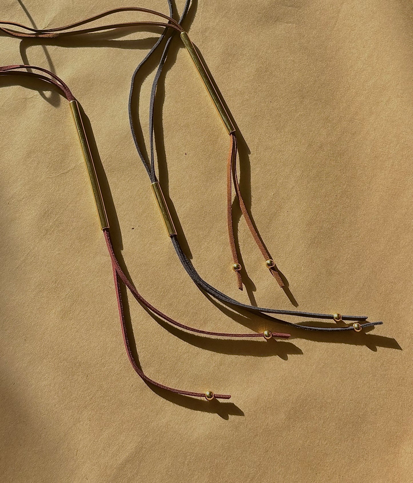 SUEDE LASSO NECKLACE