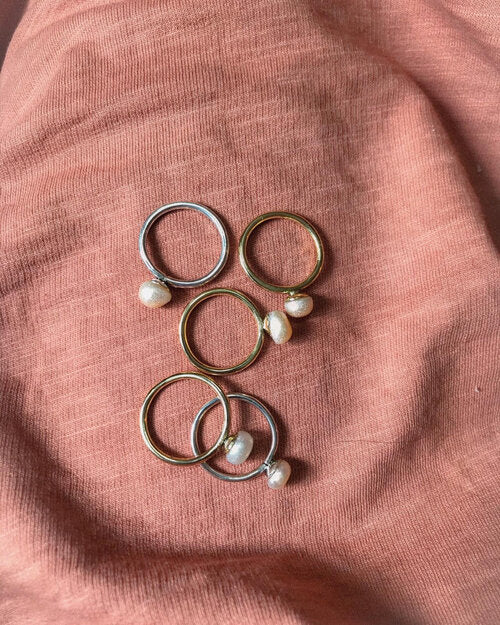 PEARLDROP RING