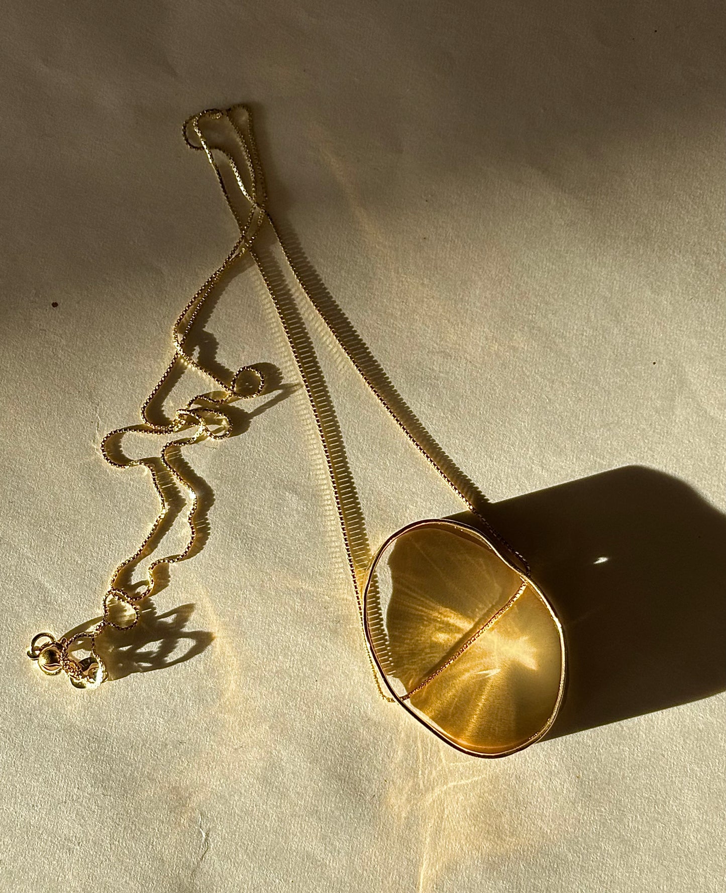POOL OF GOLD NECKLACE