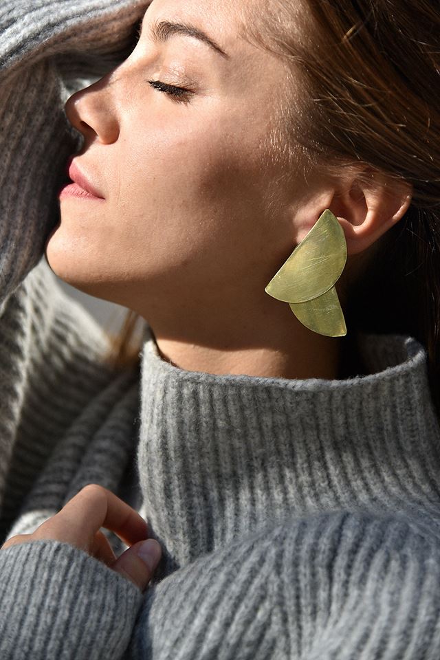 SOLAR ECLIPSE EARRINGS