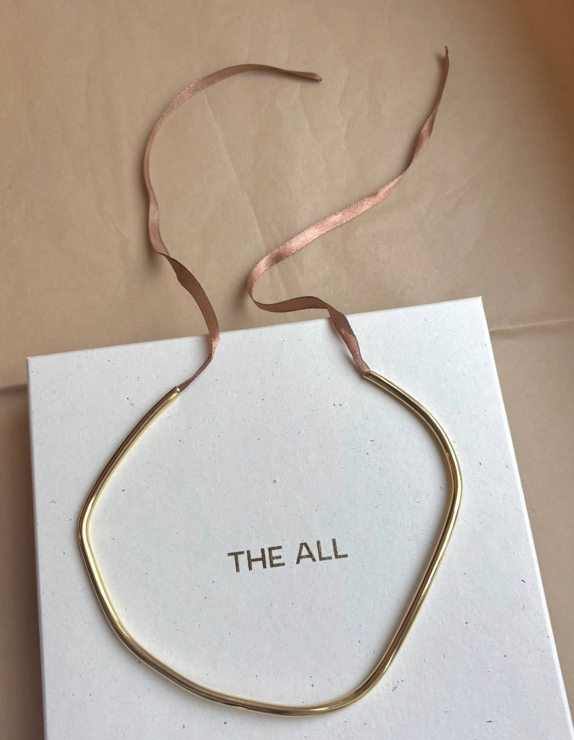 SILK CHOKER NECKLACE