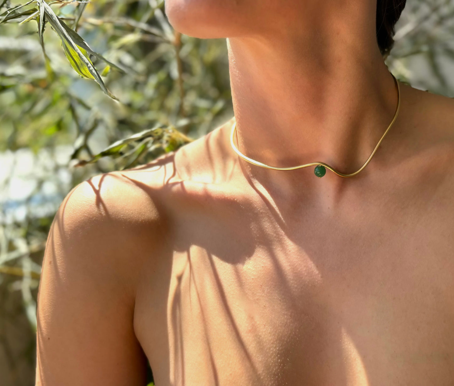 BOUNCING BALLS CHOKER NECKLACE