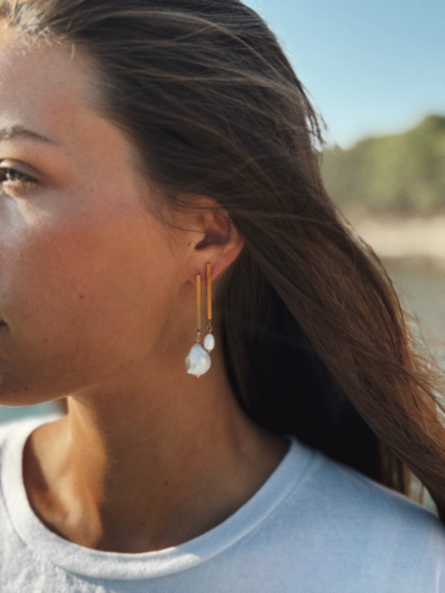 BIANCA BAROQUE PEARL EARRINGS